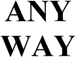 ANY WAY trademark