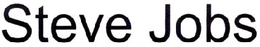 STEVE JOBS trademark