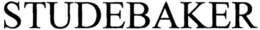 STUDEBAKER trademark