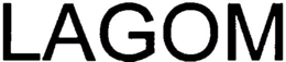 LAGOM trademark