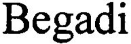 BEGADI trademark