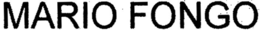 MARIO FONGO trademark