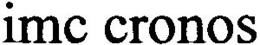 IMC CRONOS trademark