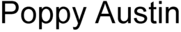 POPPY AUSTIN trademark