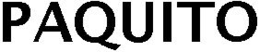 PAQUITO trademark