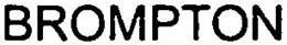 BROMPTON trademark