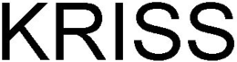 KRISS trademark