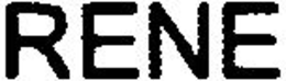 RENE trademark