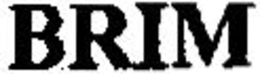 BRIM trademark