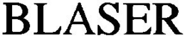 BLASER trademark