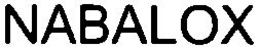 NABALOX trademark