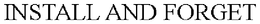 INSTALL AND FORGET trademark