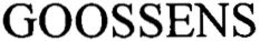 GOOSSENS trademark