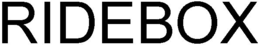 RIDEBOX trademark