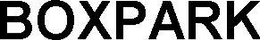 BOXPARK trademark