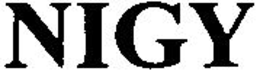 NIGY trademark