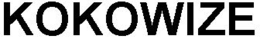 KOKOWIZE trademark