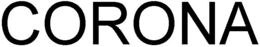 CORONA trademark