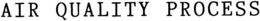 AIR QUALITY PROCESS trademark