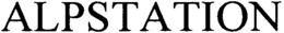 ALPSTATION trademark