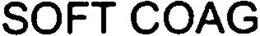 SOFT COAG trademark