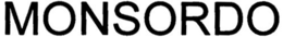 MONSORDO trademark