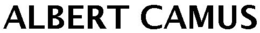 ALBERT CAMUS trademark