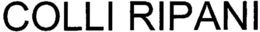 COLLI RIPANI trademark