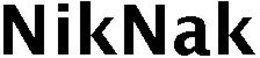 NIKNAK trademark