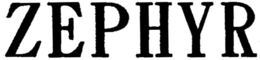 ZEPHYR trademark