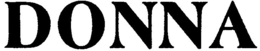 DONNA trademark