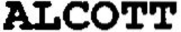 ALCOTT trademark