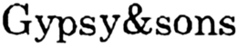 GYPSY&SONS trademark