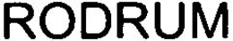 RODRUM trademark