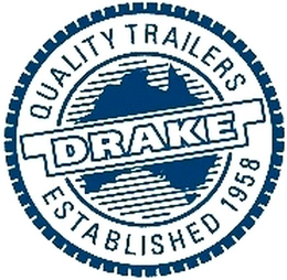 DRAKE QUALITY TRAILERS ESTABLISHED 1958 trademark