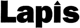 LAPIS trademark