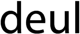 DEUL trademark