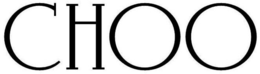 CHOO trademark