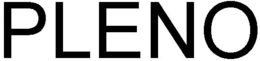 PLENO trademark