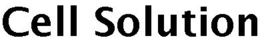 CELL SOLUTION trademark