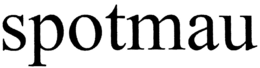 SPOTMAU trademark