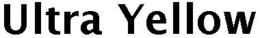 ULTRA YELLOW trademark