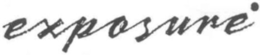 EXPOSURE trademark