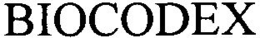 BIOCODEX trademark