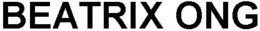 BEATRIX ONG trademark