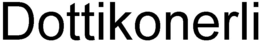 DOTTIKONERLI trademark