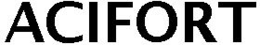 ACIFORT trademark