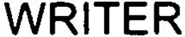 WRITER trademark