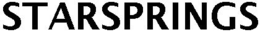 STARSPRINGS trademark
