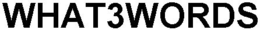 WHAT3WORDS trademark